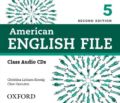 AMERICAN ENGLISH FILE 5 CD AUDIO CLASS (4) 2ND ED