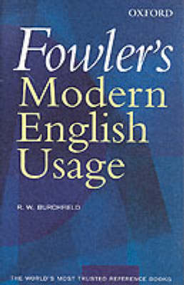 OXFORD FOWLER S MODERN ENGLISH USAGE HC