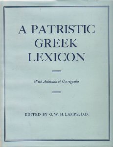 A PATRISTIC GREEK LEXICON  HC