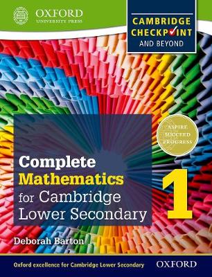 COMPLETE MATHEMATICS FOR CAMBRIDGE SECONDARY 1 STUDENT BOOK 1