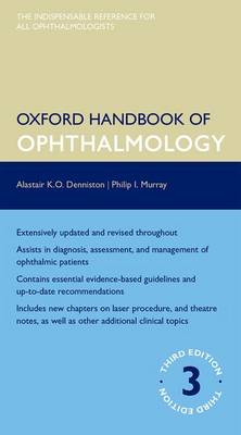 OXFORD HANDBOOK OF OPHTHALMOLOGY 3RD ED PB