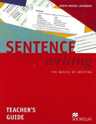 SENTENCE WRITING TEACHER S BOOK PB
