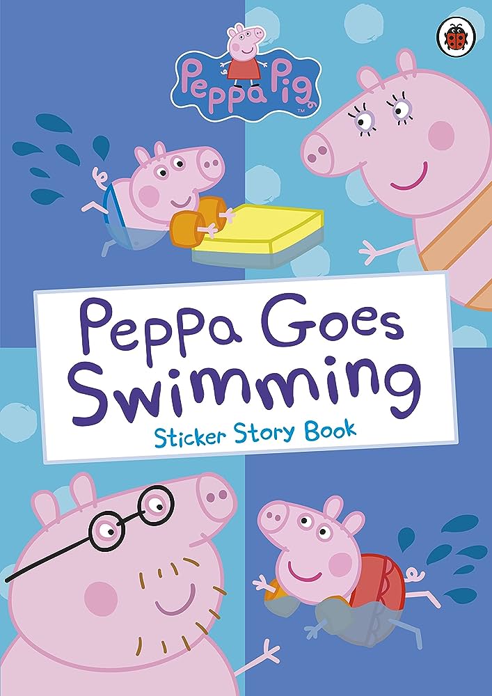PEPPA GOES SWIMMING STICKER BOOK