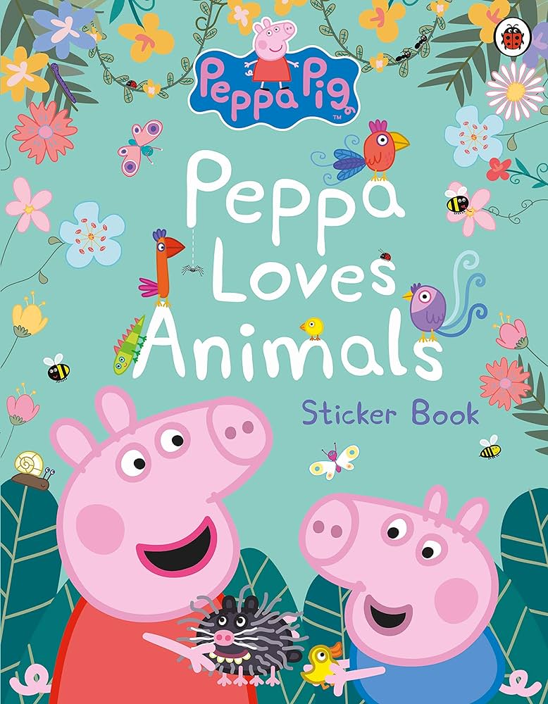 PEPPA PIG: PEPPA LOVES ANIMALS STICKER BOOK