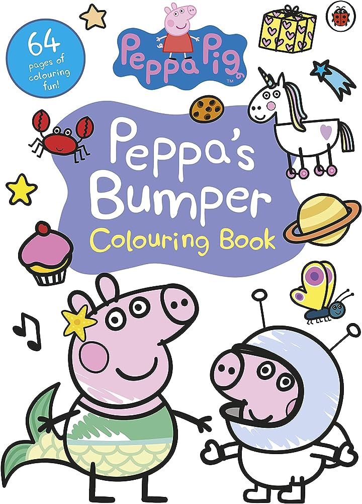 PEPPA PIG: PEPPAS BUMPER COLOURING BOOK PAPERBACK  SOFTBACK
