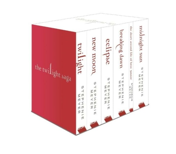 TWILIGHT SAGA 6 BOOK-SET (WHITE COVER)