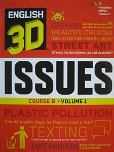 ENGLISH 3D COURSE B VOLUME 1 ISSUES BOOK - 2021