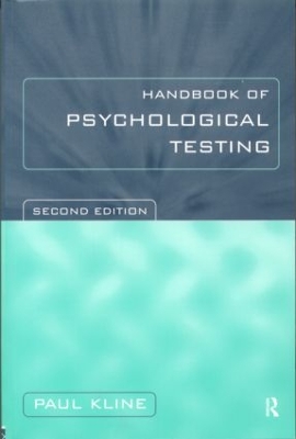 HANDBOOK OF PSYCHOLOGICAL TESTING 2ND ED