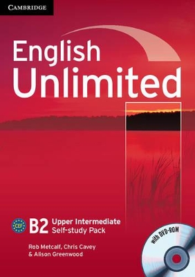 ENGLISH UNLIMITED B2 UPPER-INTERMEDIATE WB (+ DVD-ROM) SELF STUDY PACK
