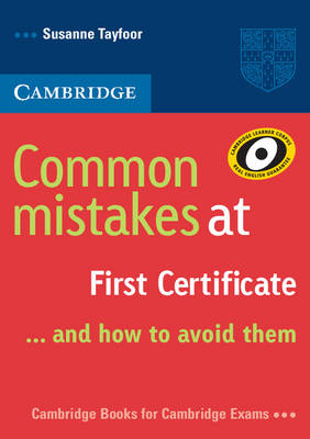 COMMON MISTAKES AT FCE … AND HOW TO AVOID THEM