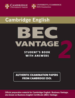 CAMBRIDGE BEC VANTAGE 2 SB W A