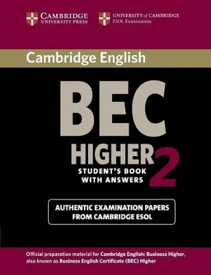 CAMBRIDGE BEC HIGHER 2 SB W A