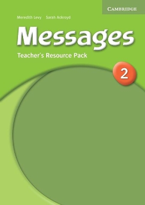 MESSAGES 2 TCHR S RESOURCE PACK