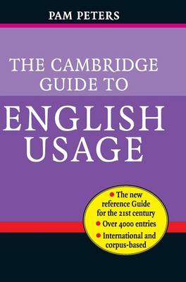 THE CAMBRIDGE GUIDE TO ENGLISH USAGE HC