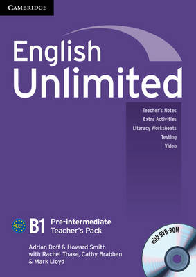 ENGLISH UNLIMITED B1 PRE-INTERMEDIATE TCHR S (+ DVD)