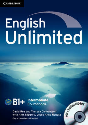 ENGLISH UNLIMITED B1+ INTERMEDIATE SB (+ E-PORTFOLIO)