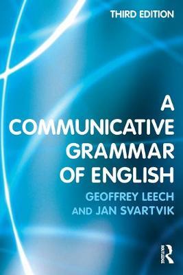 A COMMUNICATIVE GRAMMAR OF ENGLISH 3RD ED