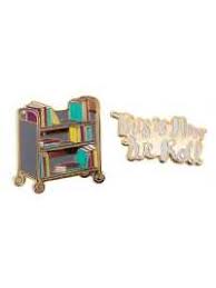 THIS IS HOW WE ROLL BOOK TRUCK ENAMEL PIN SET
