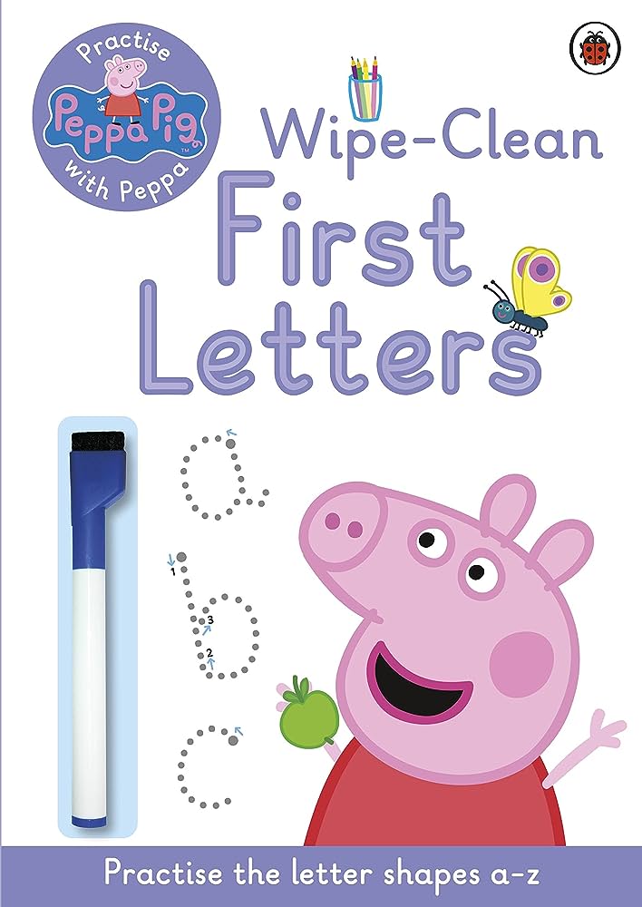 PEPPA PIG: PRACTISE WITH PEPPA: WIPE-CLEAN FIRST LETTERS ACTIVITY BOOK
