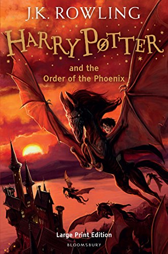 HARRY POTTER AND THE ORDER OF THE PHOENIX - HC LARGE PRINT EDITION