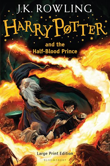 HARRY POTTER AND THE HALF-BLOOD PRINCE - HC LARGE PRINT EDITION