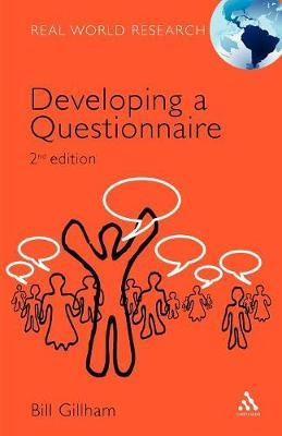 DEVELOPING A QUESTIONNAIRE 2ND ED PB
