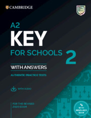CAMBRIDGE KEY ENGLISH TEST FOR SCHOOLS 2 SELF STUDY PACK ( DOWNLOADABLE AUDIO)