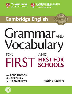 CAMBRIDGE GRAMMAR  VOCABULARY FOR FIRST  FIRST FOR SCHOOLS SB (  ON LINE AUDIO) WA