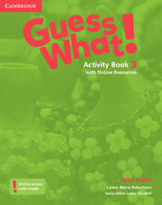 GUESS WHAT! 3 ACTIVITY BOOK (+ ONLINE RESOURCES)