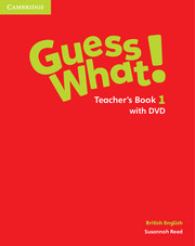 GUESS WHAT! 1 TCHR S (+ DVD)