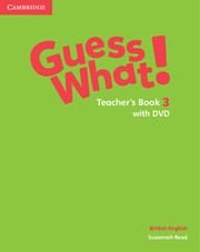 GUESS WHAT! 3 TCHR S (+ DVD)