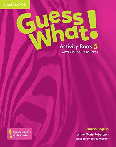 GUESS WHAT! 5 ACTIVITY BOOK (+ ONLINE RESOURCES)