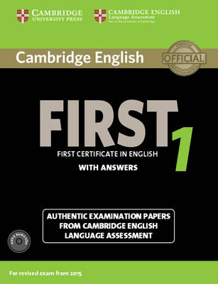 CAMBRIDGE ENGLISH FIRST 1 SELF STUDY PACK (+ CD (2)) (FOR REVISED EXAM FROM 2015)