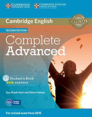 COMPLETE ADVANCED SB W A (+ CD-ROM) 2ND ED
