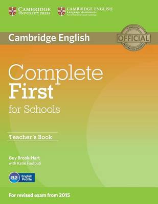 COMPLETE FIRST FOR SCHOOLS TCHR S