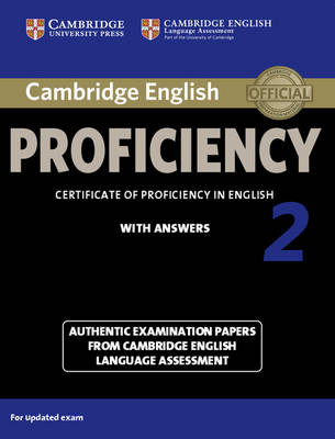 CAMBRIDGE ENGLISH PROFICIENCY FOR UPDATED EXAM 2 SB W A