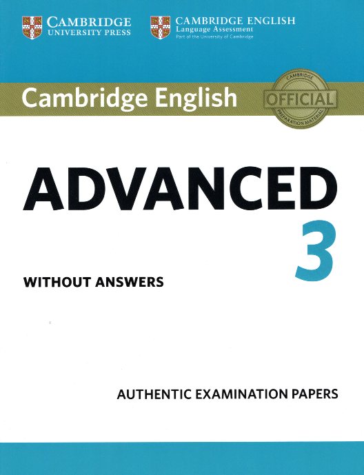 CAMBRIDGE ENGLISH ADVANCED 3 SB WO A