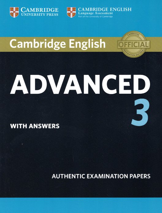 CAMBRIDGE ENGLISH ADVANCED 3 SB W A
