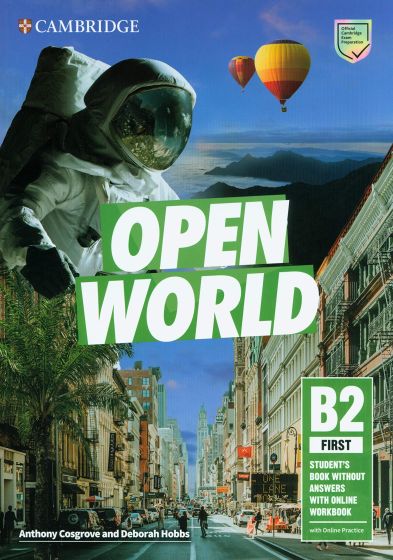 OPEN WORLD B2 FIRST SB PACK (ONLINE WB)