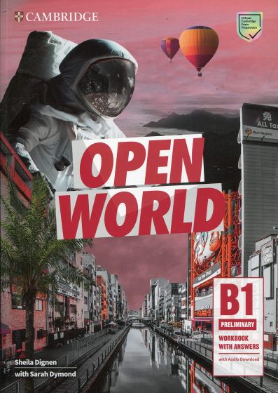 OPEN WORLD B1 PRELIMINARY WB WITH KEY ( DOWNLOADABLE AUDIO)