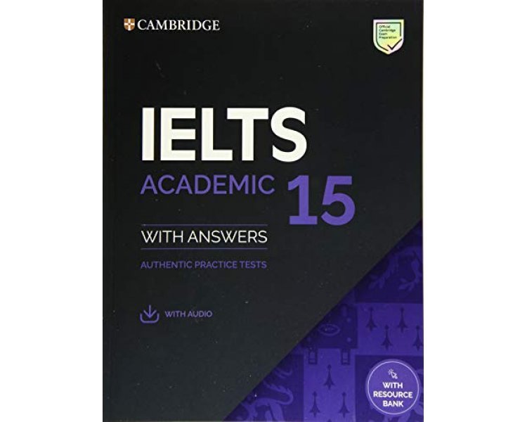 CAMBRIDGE IELTS 15 ACADEMIC SELF STUDY PACK ( DOWNLOADABLE AUDIO)