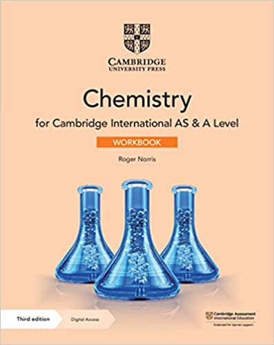 CAMBRIDGE INTERNATIONAL AS  A LEVEL CHEMISTRY WB W DIGITAL ACCESS (2 YEARS)