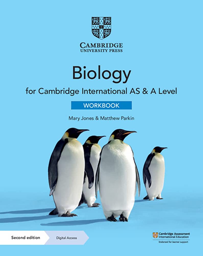 CAMBRIDGE INTERNATIONAL AS  A LEVEL BIOLOGY WB W DIGITAL ACCESS (2 YEARS)