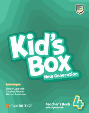 KIDS BOX NEW GENERATION 4 TCHRS ( DIGITAL PACK)