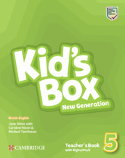 KIDS BOX NEW GENERATION 5 TCHRS ( DIGITAL PACK)