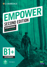 EMPOWER B1 WB WITH KEY ( DOWNLOADABLE AUDIO) 2ND ED