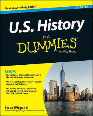 US HISTORY FOR DUMMIES  PB