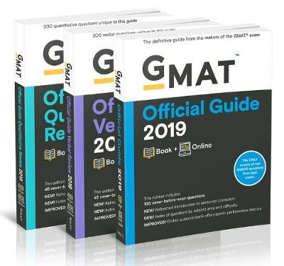GMAT 2019 EXAM BUNDLE HC BOX SET