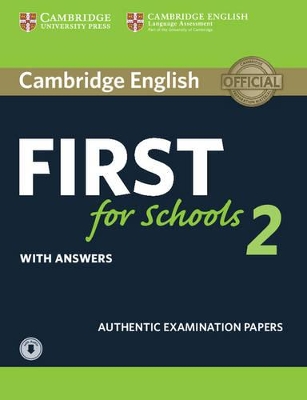 CAMBRIDGE ENGLISH FIRST FOR SCHOOLS 2 SELF STUDY PACK (+ DOWNLOADABLE AUDIO) W A N E