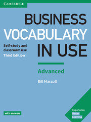 BUSINESS VOCABULARY IN USE ADVANCED SB W A 3RD ED